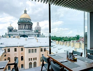 5 best panoramic restaurants in St. Petersburg