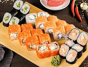 10 meilleures livraisons de sushis et de petits pains à Samara